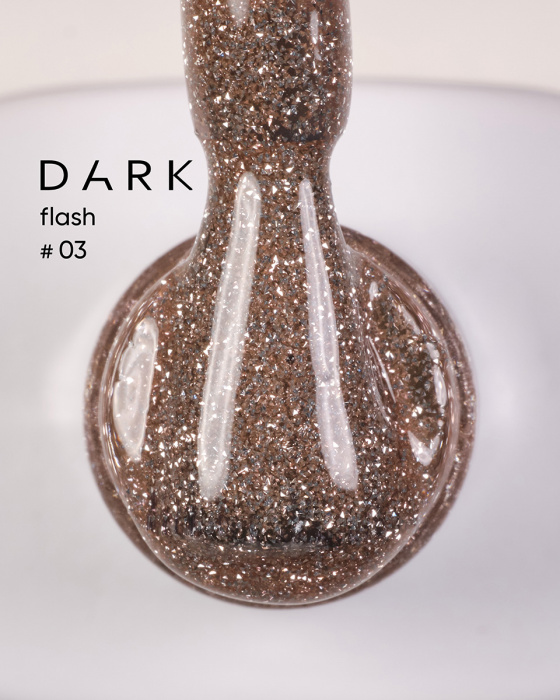 DARK GEL POLISH FLASH 03, 10 ML