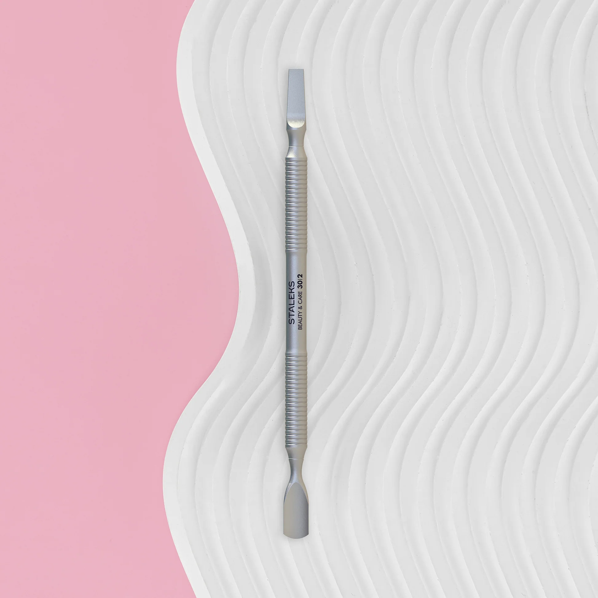 STALEKS BEAUTY & CARE 30 TYPE 2 Rounded narrow pusher and straight blade