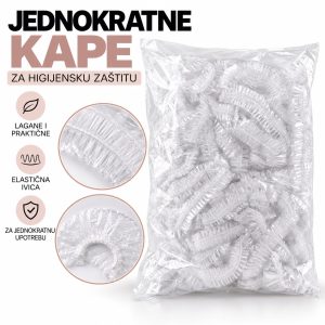 Plastične kape za jednokratnu upotrebu