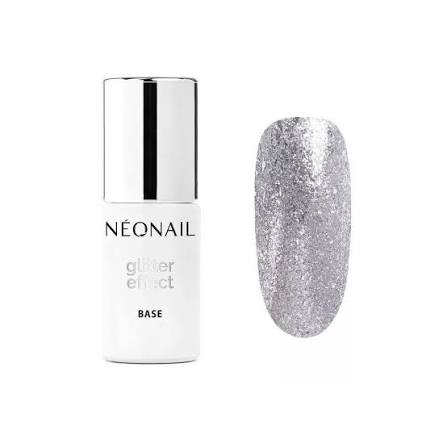 NEONAIL Glitter Effect Base Silver Twinkle 7,2 ml