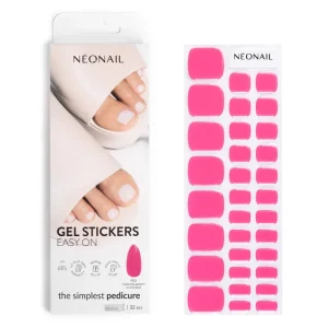 Neonail GEL NALEPNICE ZA NOKTE EASY ON P02 - Neon Pink